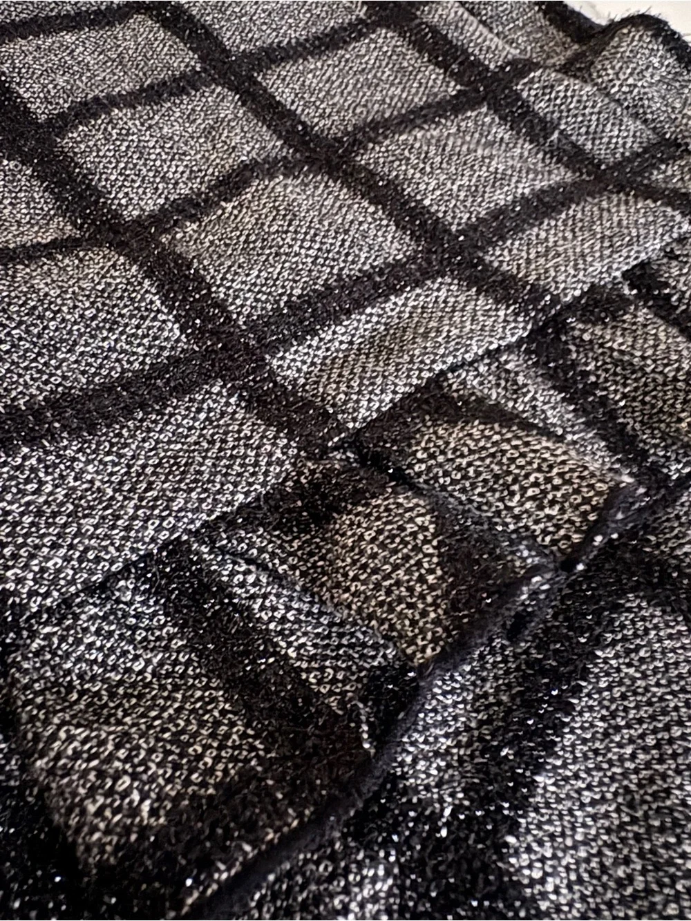 MAYORAL Black and Charcoal Textured Skort